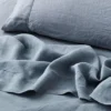 Antwerp Linen Flat Sheet - Cloud