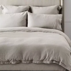 Antwerp Linen Fitted Sheet - Natural -Cozy Comfort Shop 1117255971 e 1