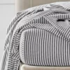 Parish Fitted Sheet - Black & White -Cozy Comfort Shop 1117261282 aa