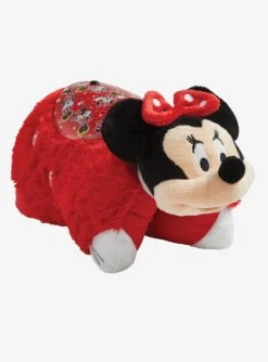 Disney Minnie Pillow Pets Rockin The Dots Plush Sleeptime Lite