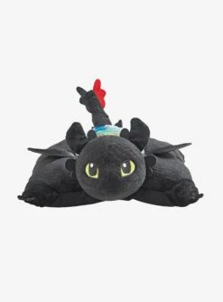 How To Train Your Dragon Toothless Sleeptime Lite Pillow Pets Plush Toy -Cozy Comfort Shop 13217856 av2