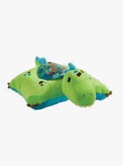 Green Dinosaur Sleeptime Lite Pillow Pets Plush Toy -Cozy Comfort Shop 15216201 av2