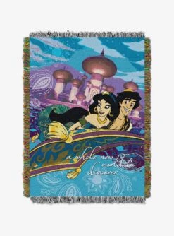 Disney Aladdin A Whole New World Tapestry Throw