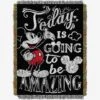 Disney Classic Mickey Amazing Day Tapestry Throw