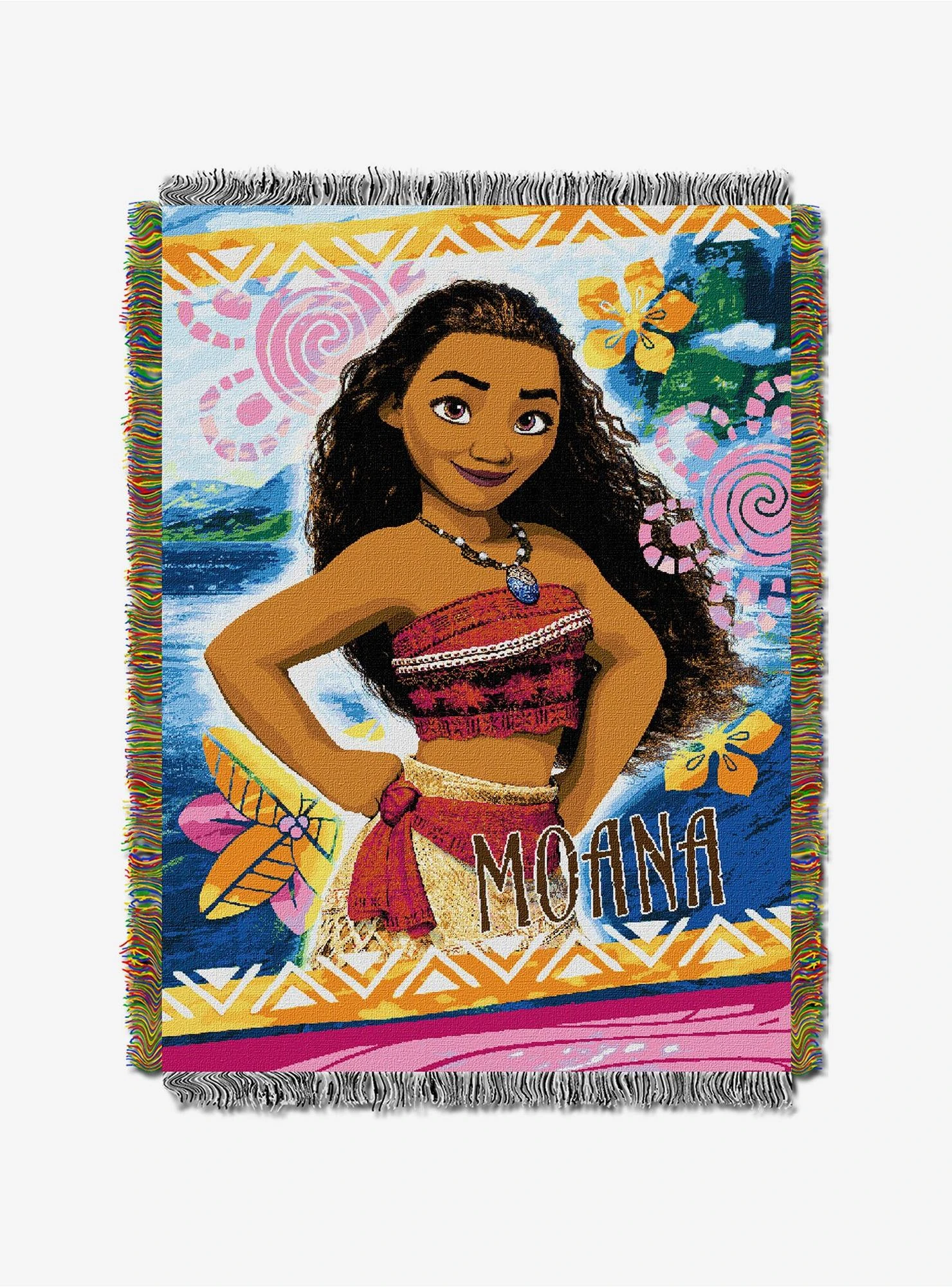 Disney Moana Island Girl Tapestry Throw 3 Disney Moana Island Girl Tapestry Throw