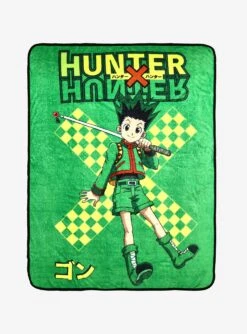 Hunter X Hunter Gon Character Portrait Throw