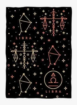 Libra Astrology Weighted Blanket