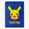 Pokemon Burst Pika Silk Touch Throw -Cozy Comfort Shop 15934380 hi