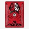 Star Wars Classic Tie Fighter Silk Touch Throw -Cozy Comfort Shop 15934394 hi