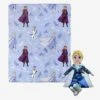 Disney Frozen 2 Friends In Leaves Hugger Pillow And Throw Set -Cozy Comfort Shop 16928881 hi