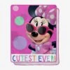 Disney Minnie M Cutie Patootie Throw 1 Disney Minnie M Cutie Patootie Throw -Cozy Comfort Shop 16929629 hi
