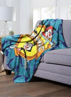 Animaniacs Logo Throw Blanket -Cozy Comfort Shop 19293306 av2