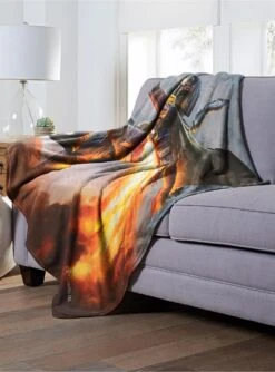 Star Wars Boba Blast Throw Blanket -Cozy Comfort Shop 19293323 av2