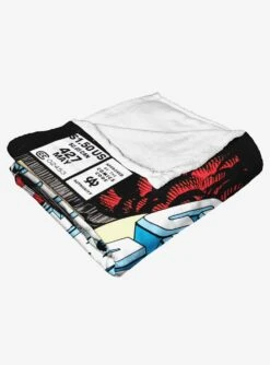 Marvel Captain America Fighting Chance Throw Blanket -Cozy Comfort Shop 19293438 av3