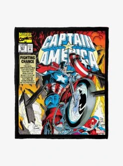 Marvel Captain America Fighting Chance Throw Blanket