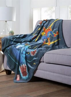 Marvel Future Fight Come At Me Throw Blanket -Cozy Comfort Shop 19293446 av2