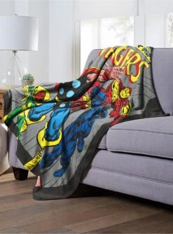 Marvel Future Fight Masterwork Throw Blanket -Cozy Comfort Shop 19293460 av2
