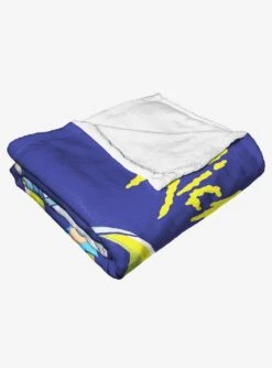 Rick And Morty Falling Apart Throw Blanket -Cozy Comfort Shop 19293484 av3