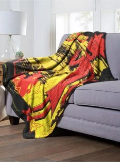 Rick And Morty Slay Queen Throw Blanket -Cozy Comfort Shop 19293500 av2