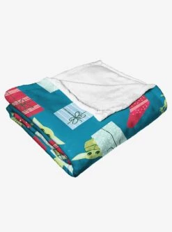 Star Wars The Mandalorian Best Present Ever Throw Blanket -Cozy Comfort Shop 19293679 av3