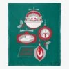 Star Wars The Mandalorian Grogu Greetings Throw Blanket