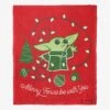 Star Wars The Mandalorian Merry Force Throw Blanket -Cozy Comfort Shop 19293689 hi