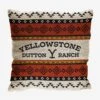 Yellowstone Montana Tribal Woven Jacquard Pillow -Cozy Comfort Shop 19853210 hi