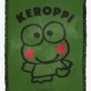 Keroppi Friendly Froggy Woven Jacquard Throw Blanket -Cozy Comfort Shop 20785456 hi