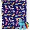 My Little Pony Cute Rainbow Dash Character Hugger Pillow & Silk Touch Throw Set -Cozy Comfort Shop 20785484 hi