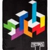 Tetris Fit Together Sherpa Throw Blanket -Cozy Comfort Shop 20785508 hi