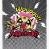 Aggretsuko Wooo! Silk Touch Throw Blanket -Cozy Comfort Shop 20791134 hi